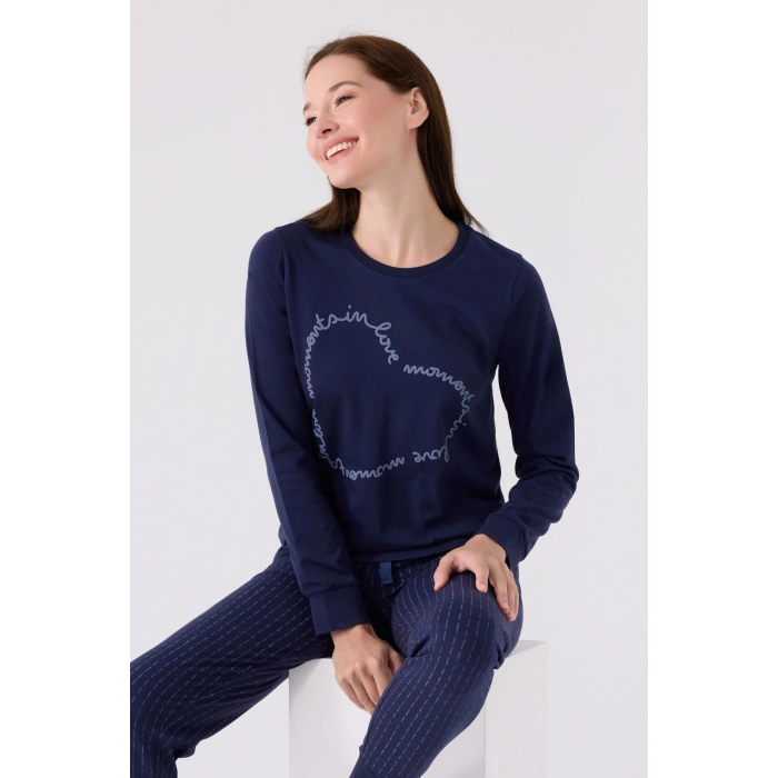 ARNETTA ANNE KIZ İKİLİ TAKIM - LACİVERT