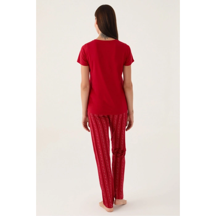 ARNETTA KADIN  İKİLİ TAKIM - BORDO