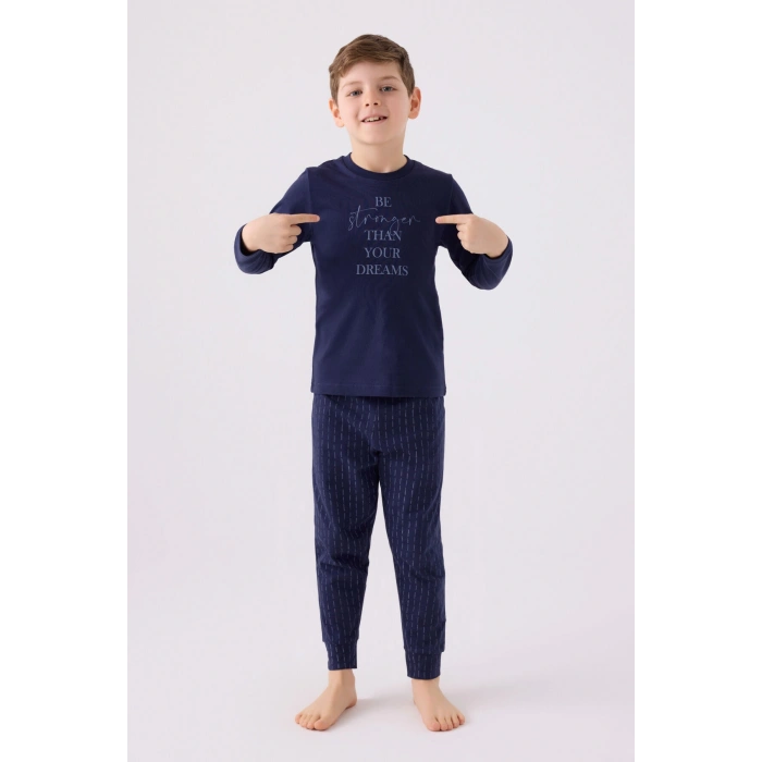 ARNETTA BABA OĞLU İKİLİ TAKIM - LACİVERT