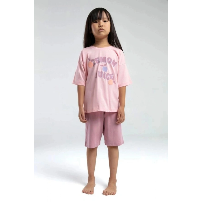 KIZ ÇOCUK BERMUDA TAKIM - SOMON