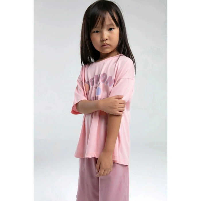 KIZ ÇOCUK BERMUDA TAKIM - SOMON