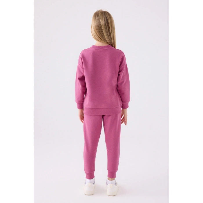 KIZ ÇOCUK EŞOFMAN TAKIM - K.LEYLAK