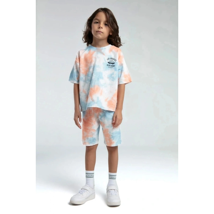 ERKEK ÇOCUK BERMUDA TAKIM - Beyaz