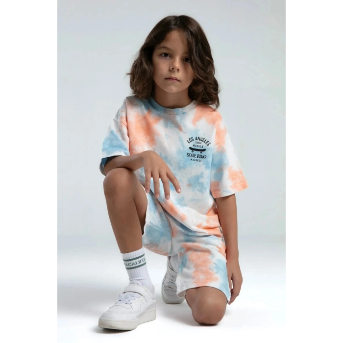 ERKEK ÇOCUK BERMUDA TAKIM - Beyaz