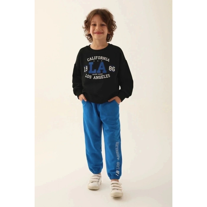 ERKEK ÇOCUK EŞOFMAN TAKIM - SİYAH