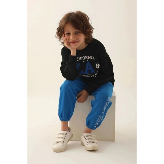 ERKEK ÇOCUK EŞOFMAN TAKIM - SİYAH