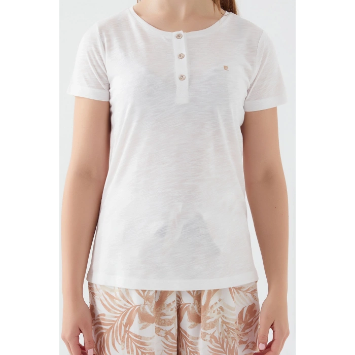 PIERRE CARDIN İKİLİ TAKIM - BEYAZ