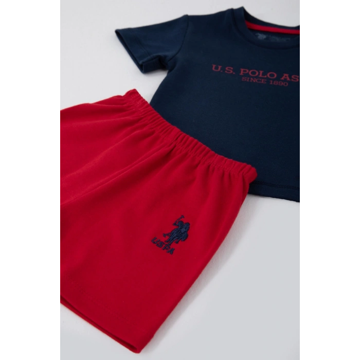 ERKEK BEBEK 2 Lİ KISA KOL T-SHIRT TAKIM - NAVY