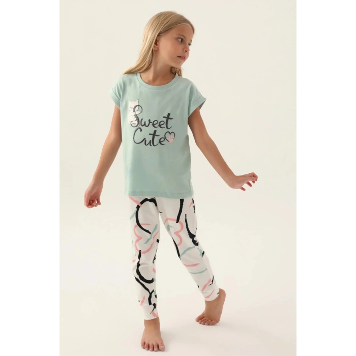 ANNE-KIZ İKİLİ TAKIM - SU YEŞİLİ