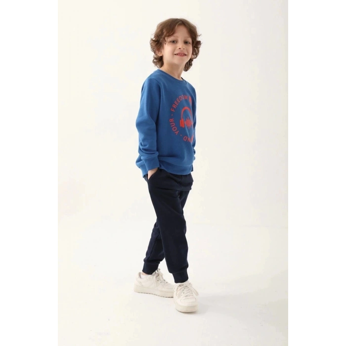 ERKEK ÇOCUK EŞOFMAN TAKIM - SAKS