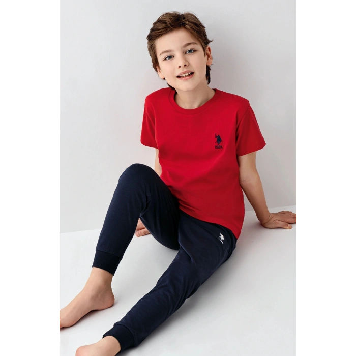 ERKEK ÇOCUK İKİLİ TAKIM - KIRMIZI