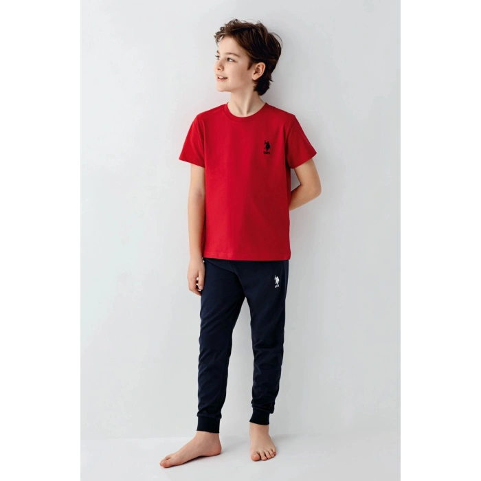 ERKEK ÇOCUK İKİLİ TAKIM - KIRMIZI