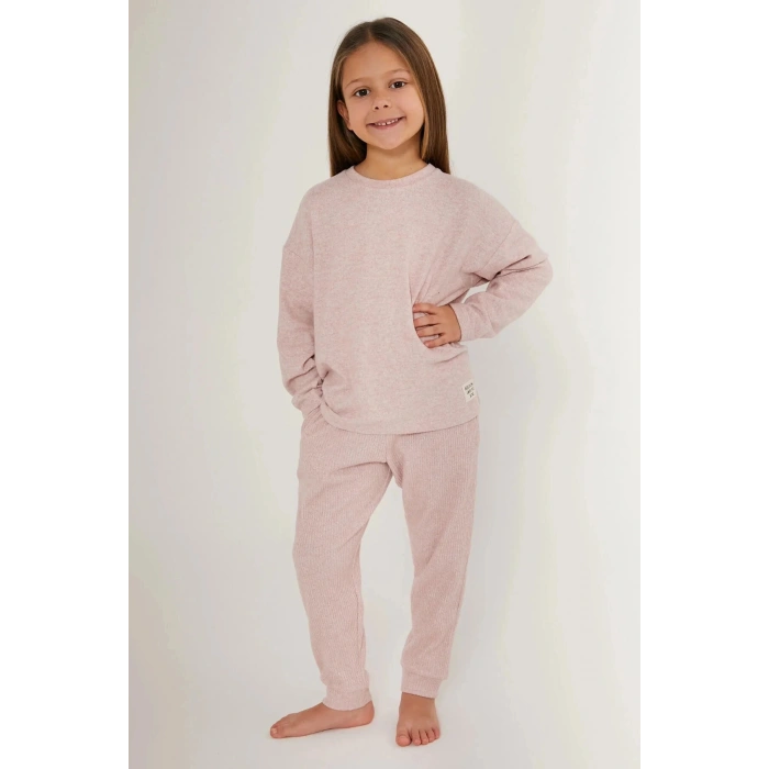 KIZ İKİLİ TAKIM - PEMBE