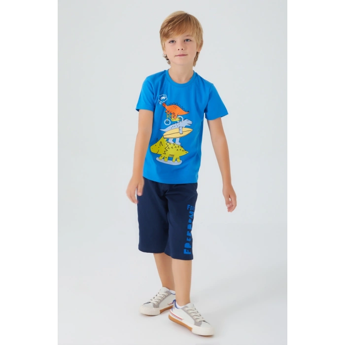 ERKEK ÇOCUK KAPRİ TAKIM - COBALT