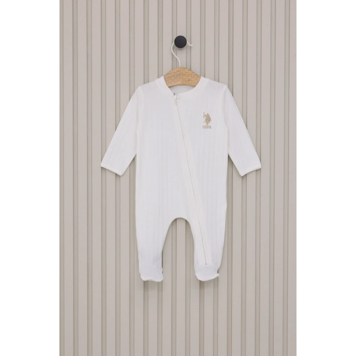 US POLO ERKEK BEBEK PATİKLİ TULUM - BEYAZ