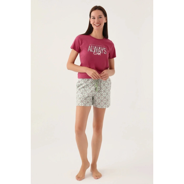 ARNETTA KADIN ŞORT TAKIM - MÜRDÜM