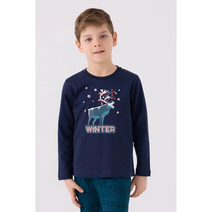 ARNETTA BABA OĞLU İKİLİ TAKIM - LACİVERT