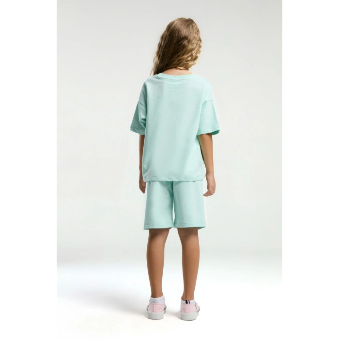 KIZ GARSON BERMUDA TAKIM - NİL