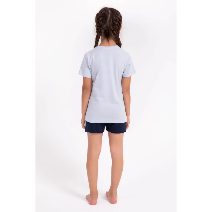 ARNETTA ANNE-KIZ ŞORT TAKIMI - GÖKYÜZÜ