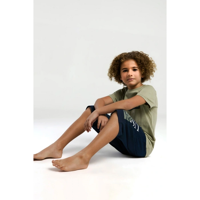 ERKEK ÇOCUK KAPRİ TAKIM - ÇAY YEŞİLİ