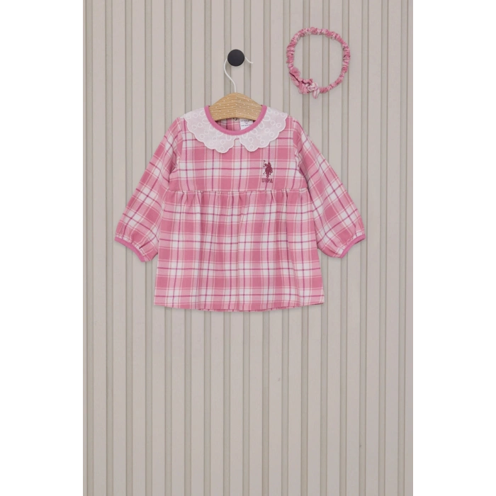 US POLO KIZ BEBEK 2LI TAKIM - BEYAZ