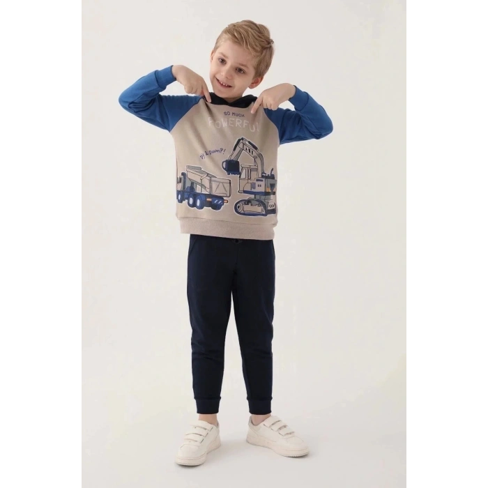 ERKEK ÇOCUK EŞOFMAN TAKIM - KUM