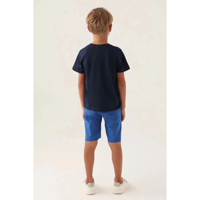 BABA OĞUL BERMUDA TAKIM - LACİVERT
