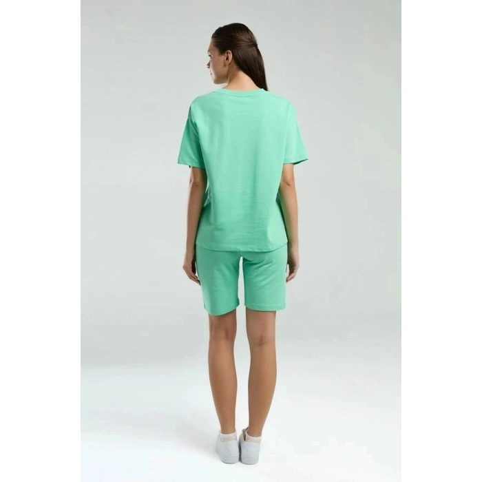 ANNE KIZ BERMUDA TAKIM - BAMBU