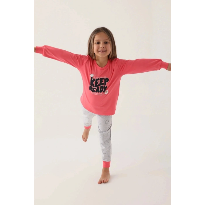 KIZ İKİLİ TAKIM - PEMBE