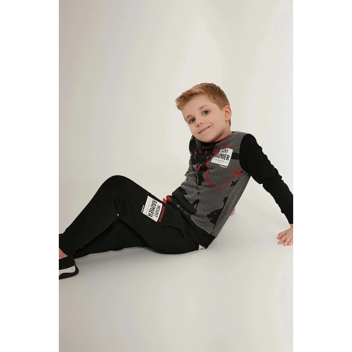 ERKEK ÇOCUK EŞOFMAN TAKIM - ANTRA MELANJ