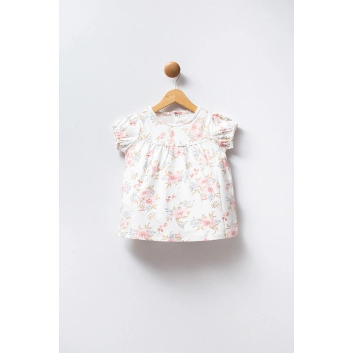 U.S.POLO ASSN. KIZ BEBEK ELBİSE - Beyaz