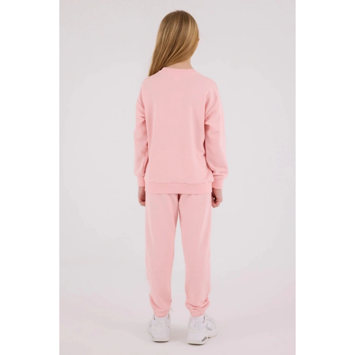 KIZ ÇOCUK İKİLİ TAKIM - AÇIK PEMBE