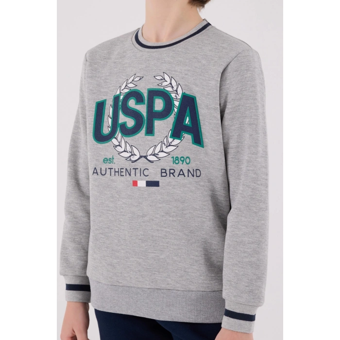 ERKEK ÇOCUK EŞOFMAN TAKIMI - GRİ MELANJ