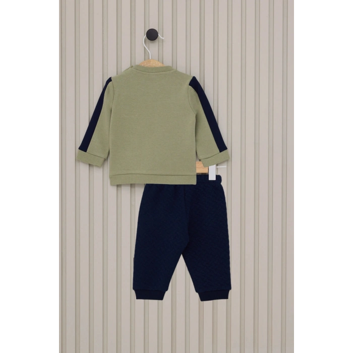 US POLO ERKEK BEBEK 2LI TAKIM - ÇAY YEŞİLİ