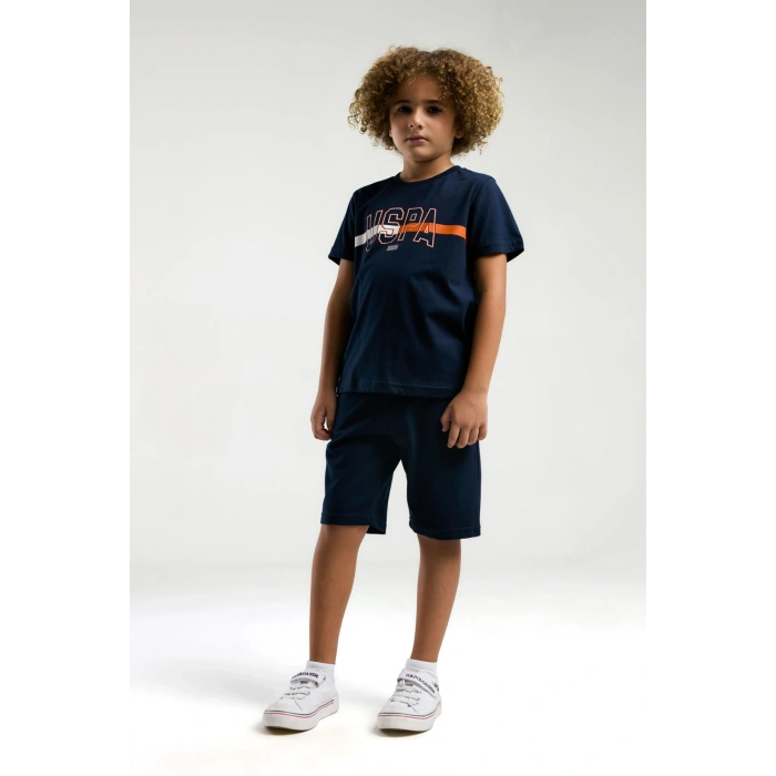 ERKEK GARSON BERMUDA TAKIM - LACİVERT