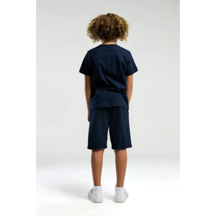 ERKEK GARSON BERMUDA TAKIM - LACİVERT