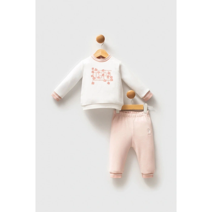 U.S.POLO ASSN KIZ BEBEK 2Lİ TAKIM - Beyaz