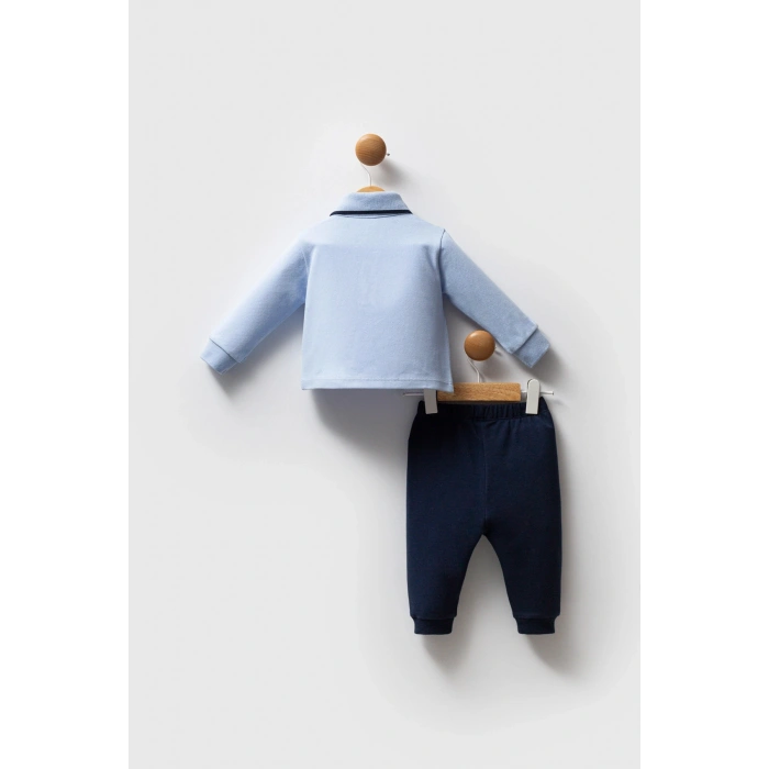 U.S.POLO ASSN ERKEK BEBEK 2 Lİ TAKIM - MAVİ