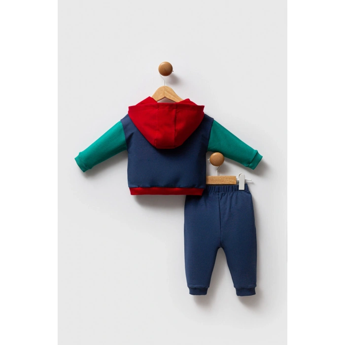 U.S.POLO ASSN ERKEK BEBEK 2 Lİ TAKIM - K.İNDİGO-YEŞİL