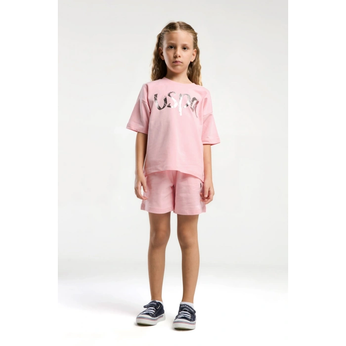 KIZ ÇOCUK ŞORT TAKIM - SOMON