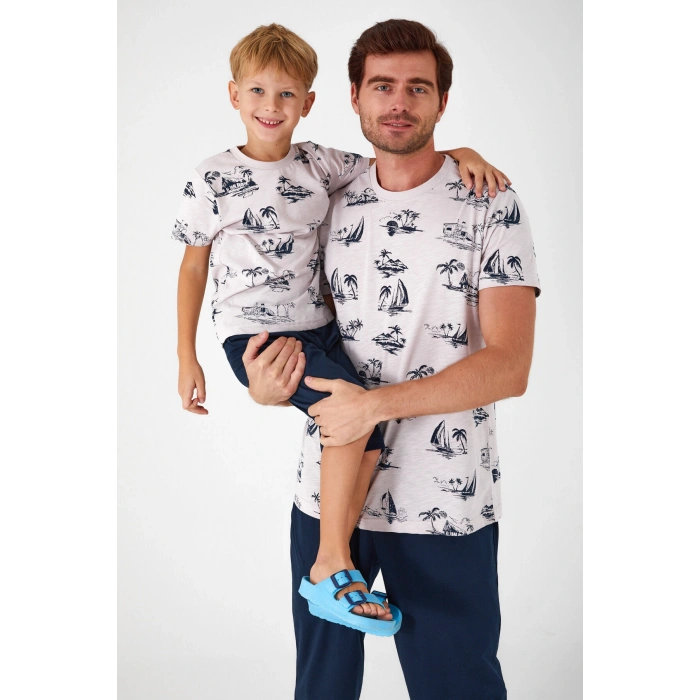 ARNETTA BABA OĞUL KAPRİ İKİLİ TAKIM - STONE