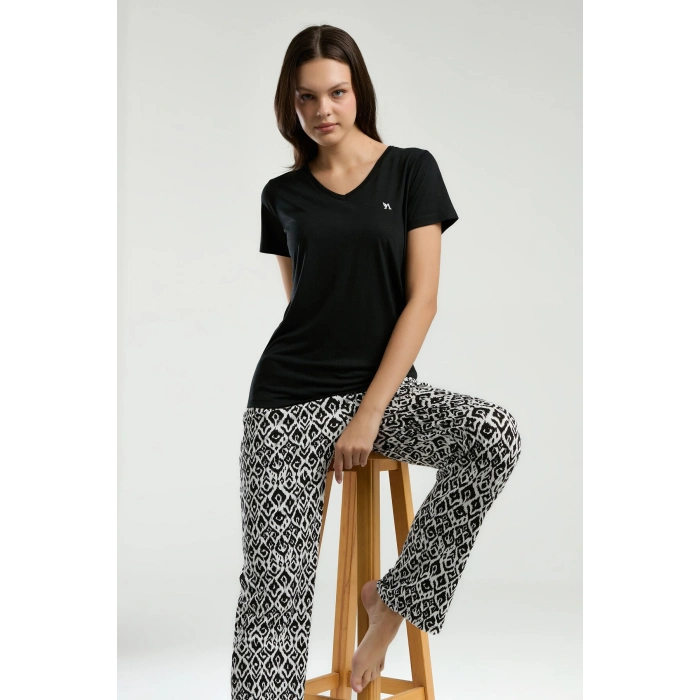 ARNETTA KADIN İKİLİ TAKIM - siyah