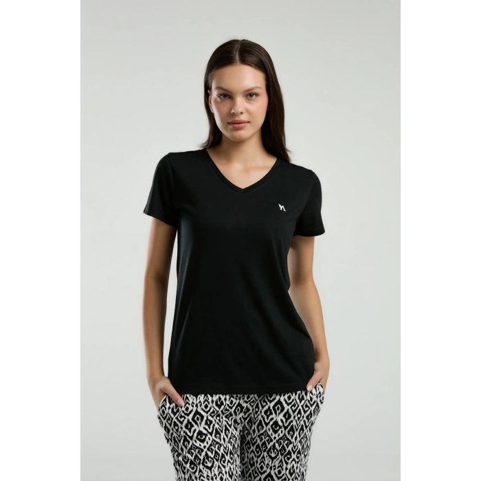 ARNETTA KADIN İKİLİ TAKIM - siyah