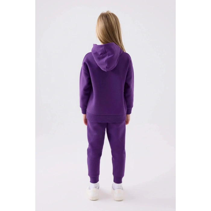 KIZ ÇOCUK EŞOFMAN TAKIM - MOR