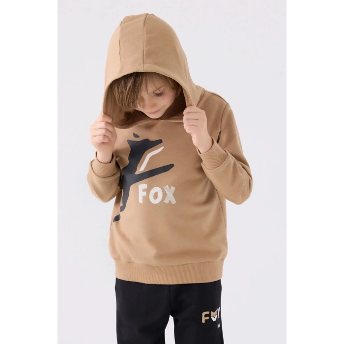 ERKEK ÇOCUK EŞOFMAN TAKIM - VİZON