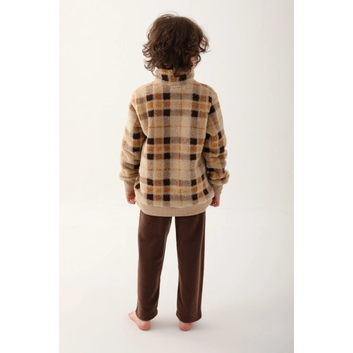 ARNETTA BABA OĞUL İKİLİ TAKIM - KOYU BEJ