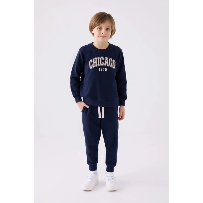 ERKEK ÇOCUK EŞOFMAN TAKIM - LACİVERT
