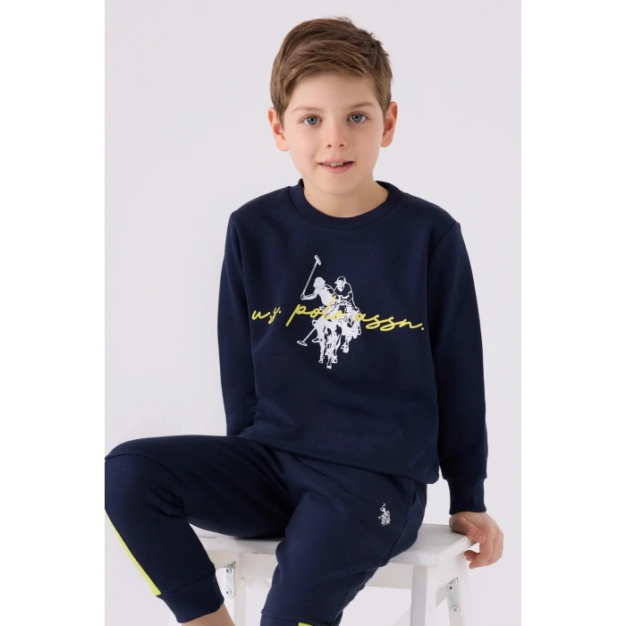 ERKEK GARSON EŞOFMAN TAKIMI - LACİVERT FISTIK