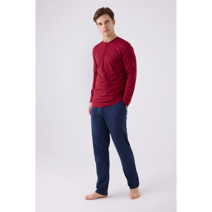 ARNETTA ERKEK İKİLİ TAKIM - BORDO