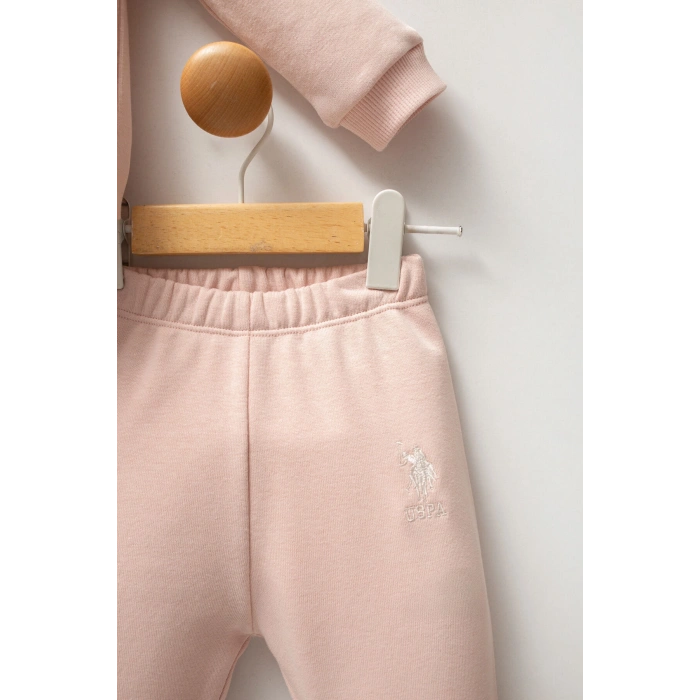 U.S.POLO ASSN KIZ BEBEK 2Lİ TAKIM - PUDRA